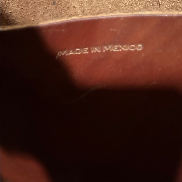 Whipping Post large Leather Classic Brown Tote. True heavy leather. - Picture 10 of 11